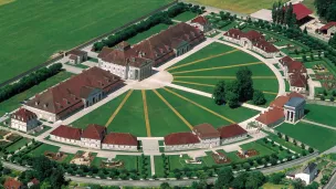 Manufacture royale du XVIIIe siècle. La Saline d'Arc et Senans fut conçue par l'architecte Claude-Nicolas Ledoux © Salines royales d'Arc et Senans