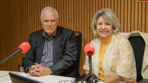 Jean Sotton (à gauche) et Carole Nuée - © RCF Lyon