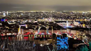 vue de Lyon depuis Fourvière - © RCF Lyon