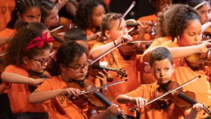 Premier concert (juin 2019) de l’orchestre Démos (2018/2021) - © Jérôme Dorkel pour la Ville de Strasbourg