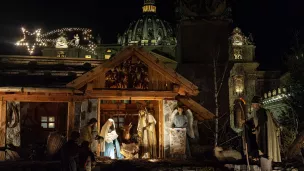 Crèche sur la place Saint-Pierre au Vatican (2019) ©M.MIGLIORATO/CPP/CIRIC