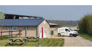 La ferme de l'Auberdière spécialisé dans la fabrication de glaces artisanales © La ferme de l'Auberdière