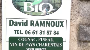 Domaine de David Ramnoux à Mareuil