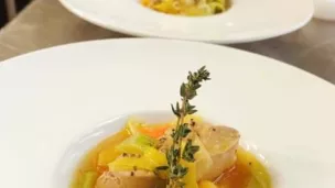 Le pot-au-feu de foie gras de Yanick Lenoir