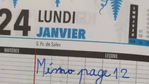 Agenda d'écolier