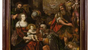 Adoration des Mages de Mathurin Bonnecamp © Abbaye Royale de l'Épau