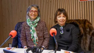 Patiaré Bergeret (à gauche) et Sylvaine Landrivon - © RCF Lyon
