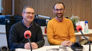 Christophe Diaz (à gauche) et Gilles Malandrin - © RCF Lyon