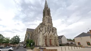 L'église Saint-Martin à Beaupréau-en-Mauges pourrait devenir un lieu culturel ©Capture d'écran Google Street View