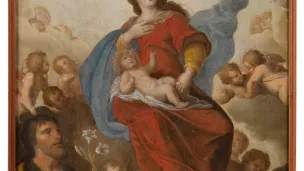 Glorification de la Vierge de Julien Beaudoux © Abbaye Royale de l'Épau