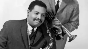 Nathaniel & Julian (Cannonball) Adderley, 1961. © Wikipedia.