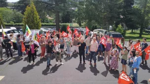 Comme à l'accoutumé, les syndicats se réuniront devant l'inspection académique. ©Cédric Bonnefoy