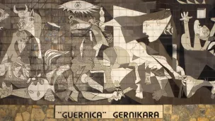 Reproduction murale du tableau Guernica, de Picasso ©Wikimédia commons