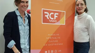 Sophie Thureau - à gauche et Agathe Guitard - à droite©RCF Haute-Normandie