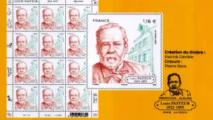 Timbre Louis Pasteur - 200 ans de sa naissance © La Poste