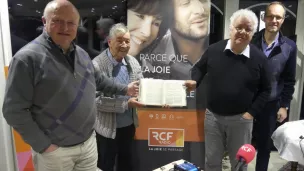 de G à D : Pierre-André, Jean et Philippe