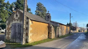 La chapelle de Vrères, dans les Deux-Sèvres, a échappé à la démolition grâce à Urgences patrimoine ©Urgences patrimoine