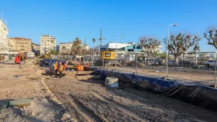 Travaux Allées de la Liberté phase 2 - Mairie de Cannes 