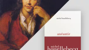 Molière ©Wikimédia commons ; "Anéantir", roman de Michel Houellebecq, éditions Flammarion