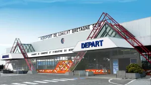 Entrée de l'aéroport - Facebook Aéroport de Lorient Bretagne Sud 