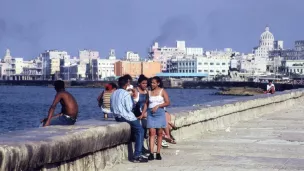 photo Jean Braunstein Sur le Malecon de La Havane