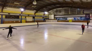 Patinoire de Lanester pour un entrainement ©RCF 