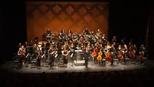 L'orchestre renouvelle ses musiciens chaque semestre. (© Thomas Toussaint)