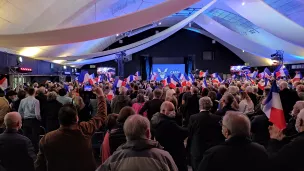 La plupart des personnes étaient des militants ou des élus LR. Très peu de curieux se sont déplacés au centre des congrès ®RCF