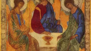 Wikimedia Commons - Icône de la Trinité d’Andreï Roublev