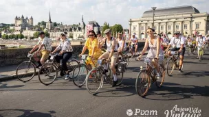 Participants d'Anjou Vélo Vintage 2021 ©Anjou Vélo Vintage