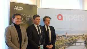 Le groupe Atos a dévoilé son projet d'usine du futur à Angers jeudi 4 février 2022. ©RCF Anjou