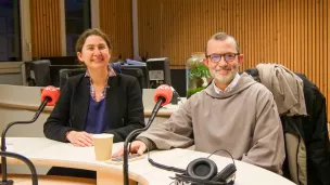 Marie-Laure Chaieb (à gauche), Élie Ayroulet - © RCF Lyon