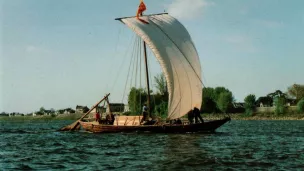 Construit en 1989, le chaland de Loire Le-Val-de-Vienne va être restauré par l'association Jeanne-Camille. ©DR