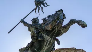 Statue de Guillaume le conquérant à Falaise @MD·RCF Orne