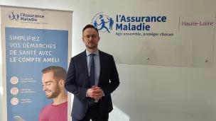 Frédéric Brance, directeur de la CPAM de Haute-Loire