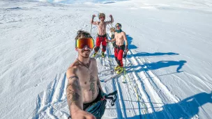 Vincent Lavrov, Thomas Jarrey et Flavien Hillat 