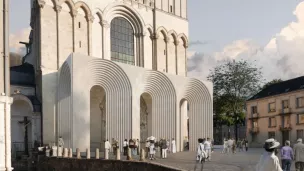 Image de la futur galerie contemporaine de la cathédrale Saint-Maurice d'Angers