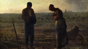 Célèbre toile de Jean-François Millet, L'Angélus (1857-1859) ©Wikimédia Commons
