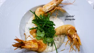 Tempura de gambas