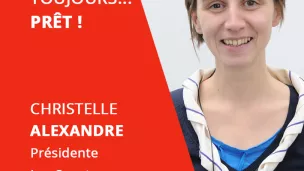 Christelle Alexandre, présidente "Les Scouts"