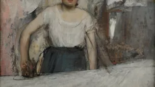 Edgar Degas, La Repasseuse (vers 1869), Munich, Neue Pinakothek ©Wikimédia commons