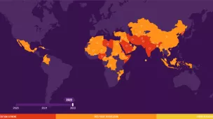 Index de la persécution des chrétiens dans le monde en 2022 © Association Portes Ouvertes