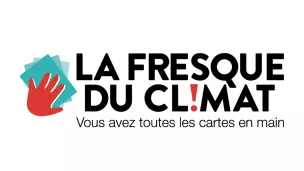 Logo officiel de la Fresque du climat.