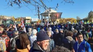 Manifestation du 6 novembre à Mauzé-sur-le-Mignon