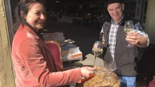 Marie-Geneviève Molozay et Pierre Oteiza