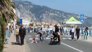 Le bord de mer de Menton (©Ville de Menton)