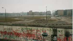 Le Mur de Berlin en 1983.