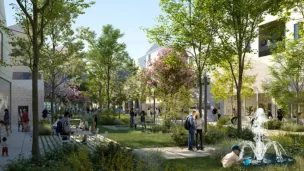 Le projet Bastide Niel réorienté pour créer plus de logements sociaux pour atteindre 58% de l'ensemble du programme © BMA