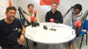 Mickaël Duchemin, Mireille Lusson, Emmanuel Piau et Carine Roy