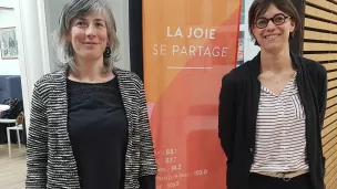 Carine Girard et Pauline Bouhélier ©RCF Haute-Normandie